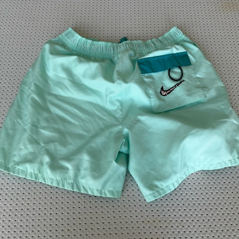Nike Sun Club Light Green Swim Shorts - Picture 4 of 4